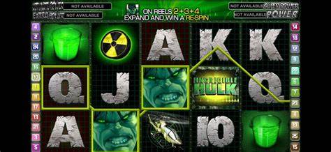 Incredible Hulk - Playtech