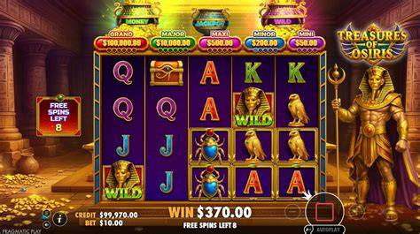 Treasures of Osiris - Pragmatic Play
